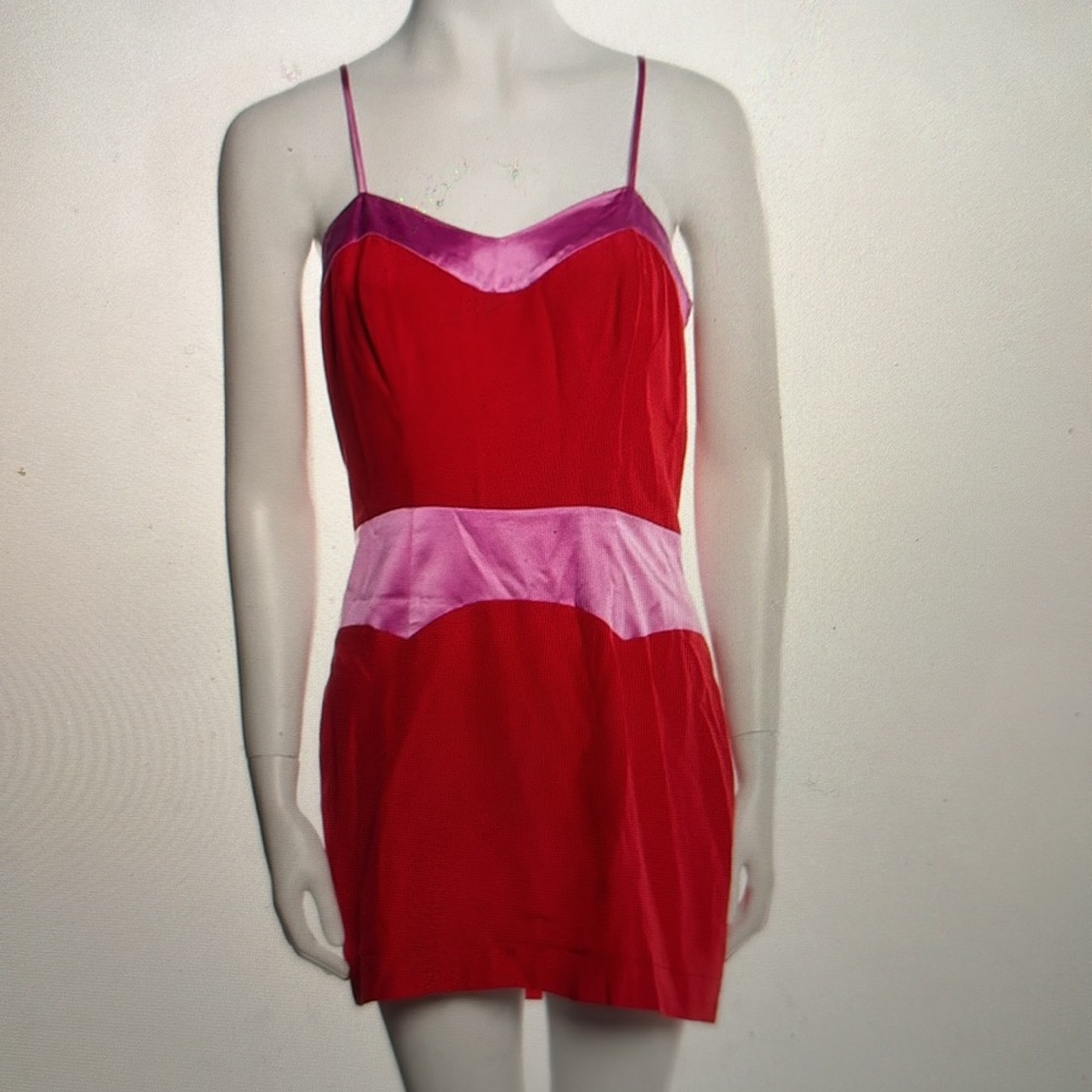 NWT Fleur du Mal silk dress new, size 4